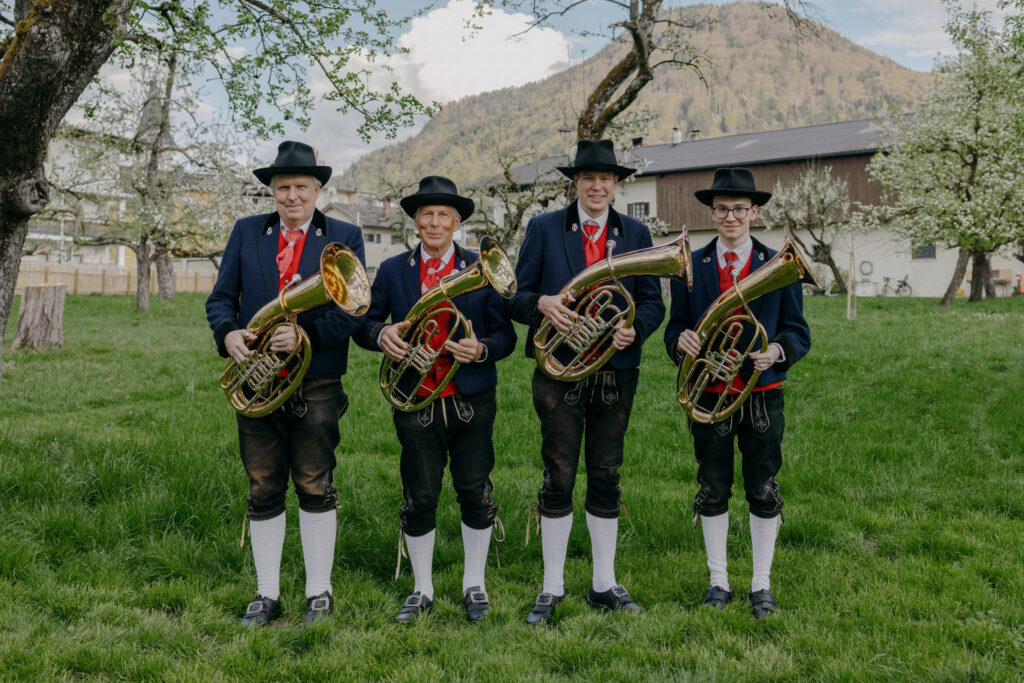 Tenorhorn: Peter Langebner, Rudolf Hausberger, Christian Schobersteiner, Alexander Schreyer